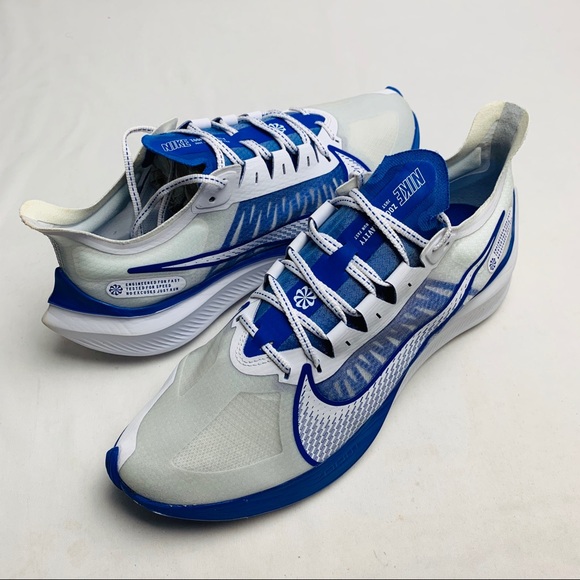 nike zoom gravity white blue
